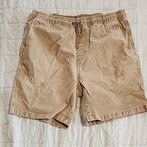 Prana Men's Light Brown Flat Front Shorts